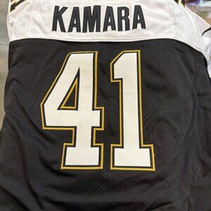 NEW Alvin Kamara #41 New Orleans Saints Jersey Black White Gold NWT